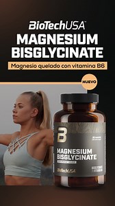 Orgánicamente ligado y de alta biodisponibilidad – para tu rutina diaria. ✨ Tus beneficios de un vistazo: 🧠 Soporte del sistema nervioso – el magnesio B6 contribuyen a la función normal 💪 Músculos y energía – el magnesio quelado asegura una alta biodisponibilidad ⚡ Vitalidad diaria – ayuda a reducir el cansancio y la fatiga 🌱 Orgánicamente ligado – magnesio unido a dos aminoácidos (glicinas) ✅ Vegano y limpio – desarrollado conscientemente, perfecto para el uso diario 👉 No es una fórmula est
