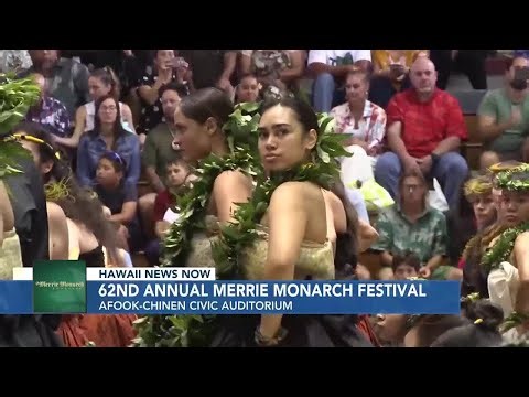 62nd annual Merrie Monarch Festival kicks off with hoolaulea