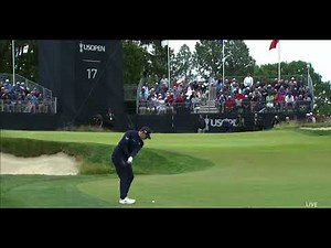 Matthew Fitzpatrick / Left-Hand-Low Chipping Up & Down at US Open 👍👍