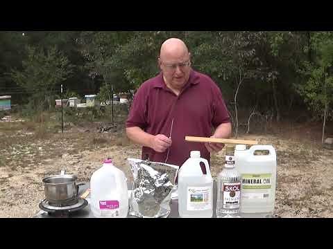 Varroa Mite fogging treatment, new formula, better coverage, kill and control varroa