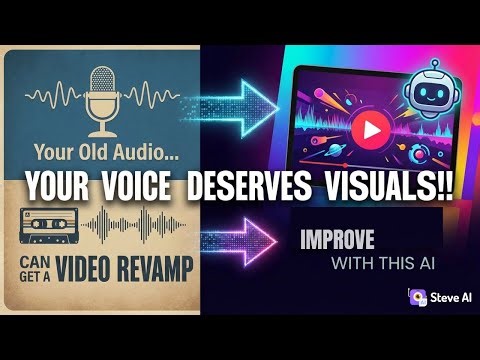 Stop Uploading Audio. Do THIS Instead (AI Turns Voice into Video)