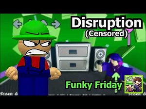 Disruption (CENSORED) - Friday Night Funkin' VS Dave & Bambi Golden Apple Edition OST | Funky Friday