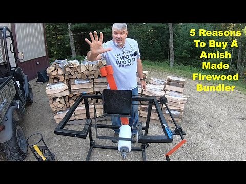 Top 5 Reasons To Invest In An Amish Firewood Bundler! -32