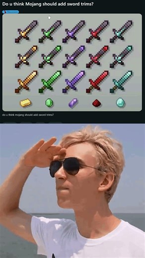 should Mojang Add Sword Trims?