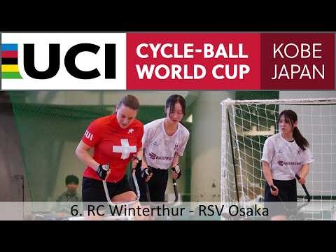 2026 UCI Cycle-ball World Cup in Kobe: 6 RC Winterthur vs RSV Osaka (Women)