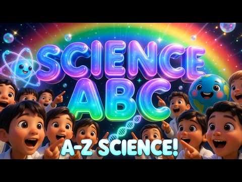 Science ABC Song 🔬 A to Z Science for Kids | Fun STEM Alphabet Learning Song