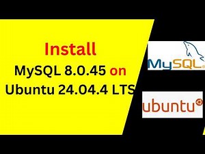 How to Install and Configure MySQL 8.0.45 on Ubuntu 24.04.4 LTS | Complete Step-by-Step Guide (2026)