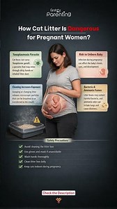 Pregnant and Cleaning Cat Litter Box? Stop doing It 🚨Pregnancy Guide
