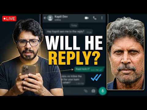 I Texted Kapil Dev Sir LIVE To Come On My Podcast - Watch What Happens | Nitin Bajaj