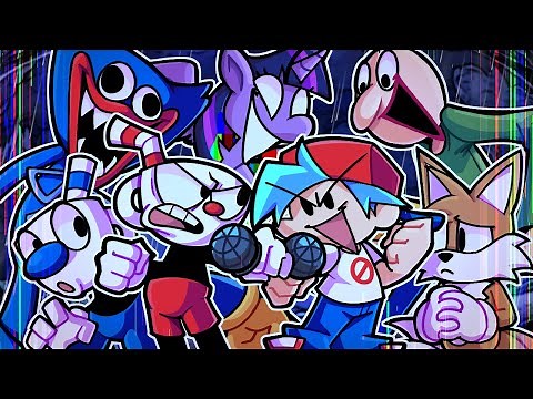 Knockout but Different Characters Sing It 🎶 (FNF Knockout but Everyone Sings It)