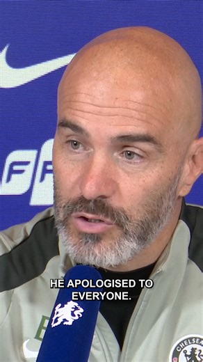 Enzo Maresca reveals Liam Delap apologised after his Wolves red card 🟥 | Chelsea FC - Mirror Football