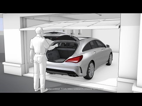 CLA Shooting Brake: EASY-PACK tailgate - Mercedes-Benz original