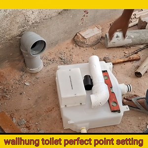524K views · 10K reactions | Wallhung perfect point setting with details | Dr Plumber | Facebook