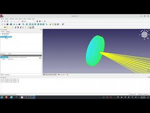 Designing open source optics with FreeCAD Optics Workbench