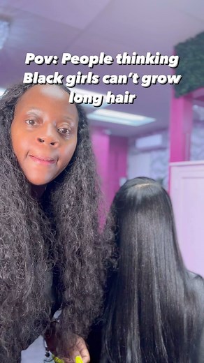 **”Breaking the Myth: Black Girls Can Grow Long Hair Too!”***Don’t believe the misconception that black girls can’t grow long hair. We’re here to prove it wrong!*- With proper care and maintenance, black girls can achieve beautiful and healthy long hair. - Our hair may have different textures and needs, but that doesn’t mean it can’t grow just as long as any other hair type.- From protective styles to nourishing products, there are plenty of ways for black girls to promote hair growth.- Let’s ce