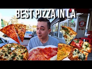 Trying The Best (And CHEAP!) Pizza Spots in LOS ANGELES! LA Food Tour