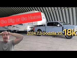 2024 Ford Super Duty Tremor 7.3 Godzilla...maxed out at 18k? How did it do?