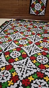 13 reactions | New design #rilli #quilting #custom #sewing #quilt #patchwork #embroiderydesign #supportsmallbusiness #machineembroidery #appliqu #DIYApplique #CreativeStitching | Applique bedsheets | Facebook