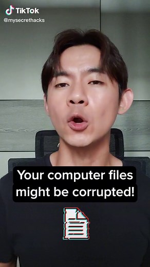 How to repair corrupted computer files #computer #computerproblems #computerrepair #tech #techtips #techhacks