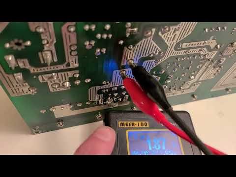 PianoDisc Power Supply Fix - Testing and finding bad capacitors in circuit
