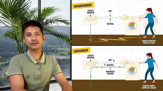 DC Earthing System and AC Earthing System သုံးရသည့် ရည်ရွယ်ချက်က ဘာလဲ ။ ပညာဒါန အစီအစဉ် ခေါင်းစဉ် - Earthing System Start - 03.05.2025 ( စနေနေ့) Zoom class (online) အချိန် - ည ၀၈:၀၀ - ၁၀:၀၀ လူဦးရေ ၅၀ ဦးသာ ဖြစ်ပါမယ် ။ Video လေးထဲမှာ အသေးစိတ် ဖော်ပြထားပါတယ် ။ Telegram link 👇👇👇👉comment M&E.Myat Min Soe Freewill Engineering Services and Training #ဆိုလာ #solarsystem #solar #Inverter #everyone #MEP #Battery | M&E.Myat Min Soe