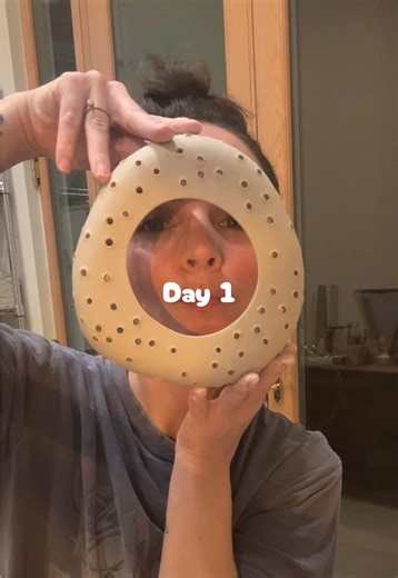 Creating Unique Mirrors: Day 1 of My Handbuilding Journey