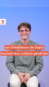 2.6K views | Les trois fondateurs de Sapio, une application de culture générale, testent leur culture avec nous. @sapio.app Et toi ? As-tu les bonnes réponses ? #sapio #culture #culturegenerale | Le Figaro Étudiant | Facebook
