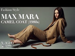 Max Mara Camel Coat (1980s) – The Ultimate Fashion Icon | Vogue Beats