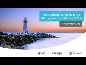 Core principles for Records Management in Microsoft 365
