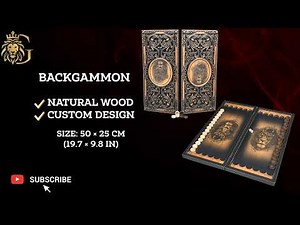 This Backgammon Set is Absolutely Insane