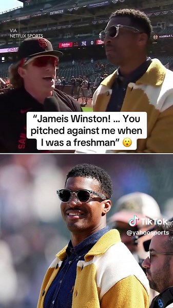 Heisman Winner Jameis Winston on the Mound ⚾