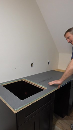 2.2K views | Tile Countertop Prep with HYDRO BLOK | Bathroom Remodeling Teacher | Facebook