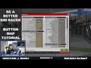 Be a Better Sim Racer - How to Map the Proper Buttons to your Wheel - Tutorial