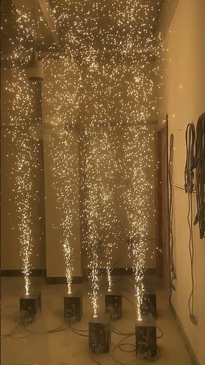 Cold Spark machine effect test review