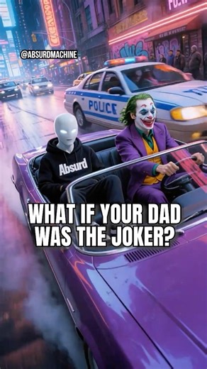 What if you dad was the JOKER? 🃏 #joker #jokershorts #batman