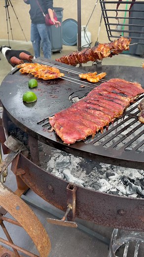 Asian Bang Ribs over Open Fire #bbq #food #asianfood | Blazing Star BBQ