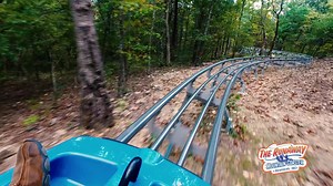 Runaway With Outdoor Fun! Branson's original Runaway Mountain Coaster is the region's longest, tallest & fastest mountain coaster. Fast & thrilling & scenic, you control the adventure. Bank, turn & dip at speeds up to 30 mph through pristine forests in this family friendly adventure you can only experience in Branson. Let's Ride! Located at 935 Hwy 165 between Titanic & Table Rock dam. | Runaway Mountain Coaster & Flyaway Ziplines at Branson Mountain Adventure