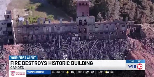 ‘It’s heartbreaking’: Historic Camden building destroyed in weekend fire