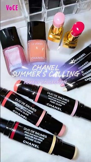 Chanel's double-ended stick is a must-have! 👀🌟 The "Summer Calling Collection" features pastel co...
