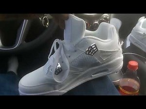 DH Gate Jordan Retro 4 Pure Money review