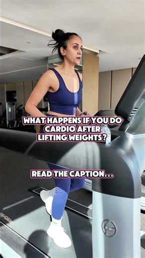 What Happens If You Do Cardio After Weights? #fitnesseducation #fatloss #strengthtraining
