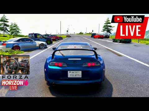 LIVE Forza Horizon 6 JOIN SATURDAY CONVOY TANDEMS On Wheel