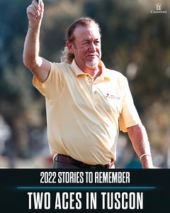 Two aces in Tucson for The Mechanic. 🤯 Miguel Ángel Jiménez took home the title with a little help from these hole-in-ones at the 2022 Cologuard Classic. | PGA TOUR Champions
