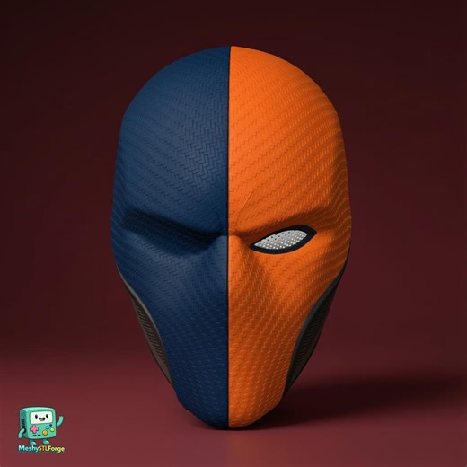 Deathstroke Mask STL File | Magnetic Mask 3D Print | Wearable Helmet - Etsy