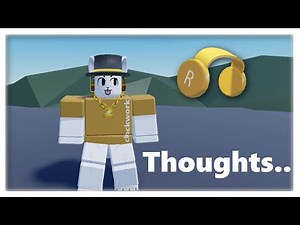 Gold Clockwork Headphones | Roblox