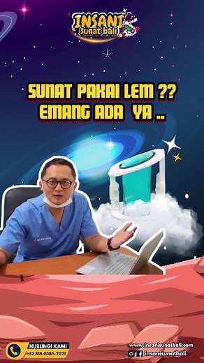 Sunat Modern Tanpa Jahit Pakai Lem Medis