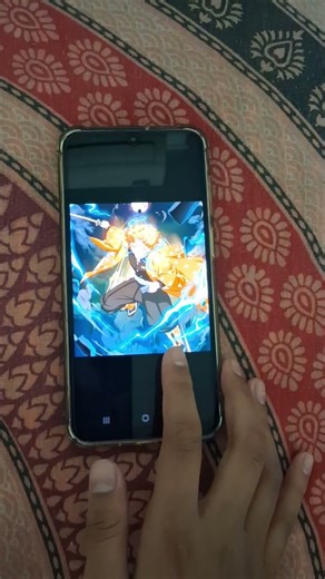 Zenitsu using thunder breathing sketch🤯