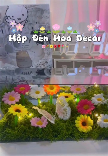 Xinh động lòng người luoin á, cái hoa cúc phía sau tui mua thêm để cho xinh á còn lại trong set của shop nè #handmade #quà_tặng #đồchơi #giảitrí #xuhuong