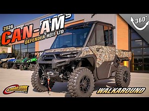 Walkaround | 2026 Can-Am® Defender Limited HD11 Dark Wildland Camo