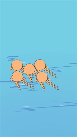 Krab rave! 🦀🦀🦀 #illustration #cutecartoon #cuteartstyle #animatedshortvideo #animation #art #vibin #crab #crabbie #krab #krabby #krabbie